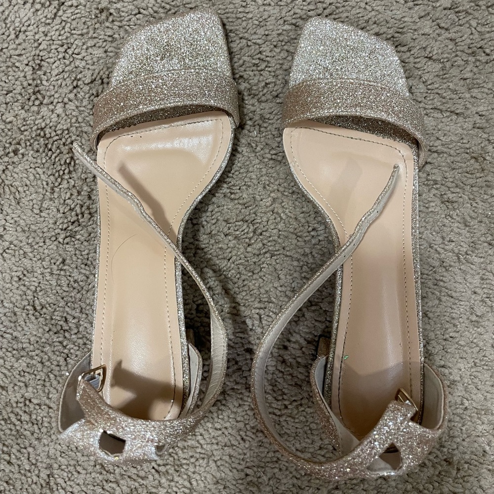 Sparkly heels